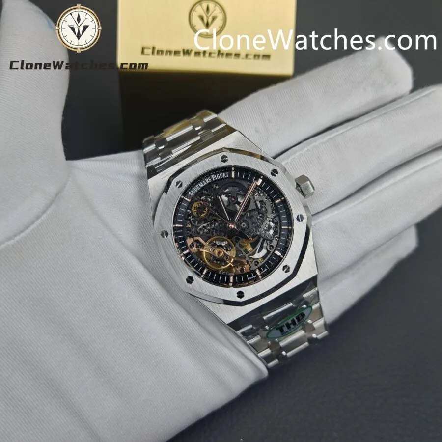 Audemars Piguet Super Clone Watches 1:1 Royal Oak 15407 Skeleton Dial - Image 3