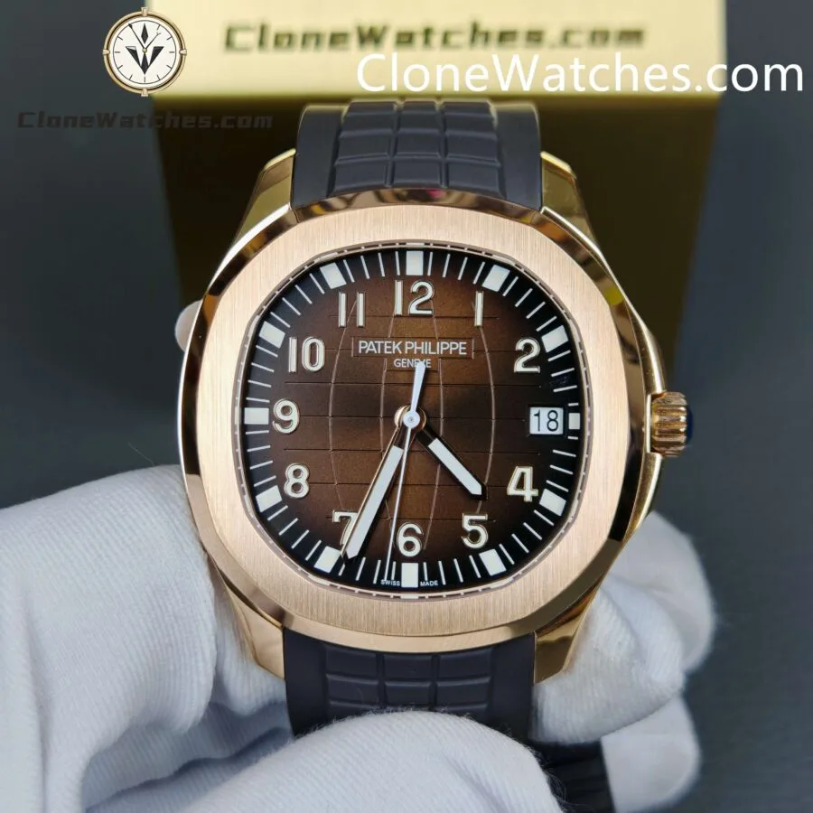 Patek Philippe Super Clone Watches 1:1 Aquanaut Rose Gold 5167R-001 40.8 mm - Image 4