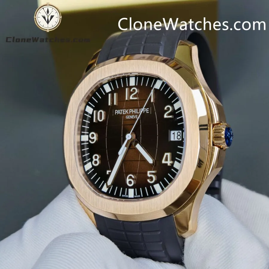 Patek Philippe Super Clone Watches 1:1 Aquanaut Rose Gold 5167R-001 40.8 mm - Image 6