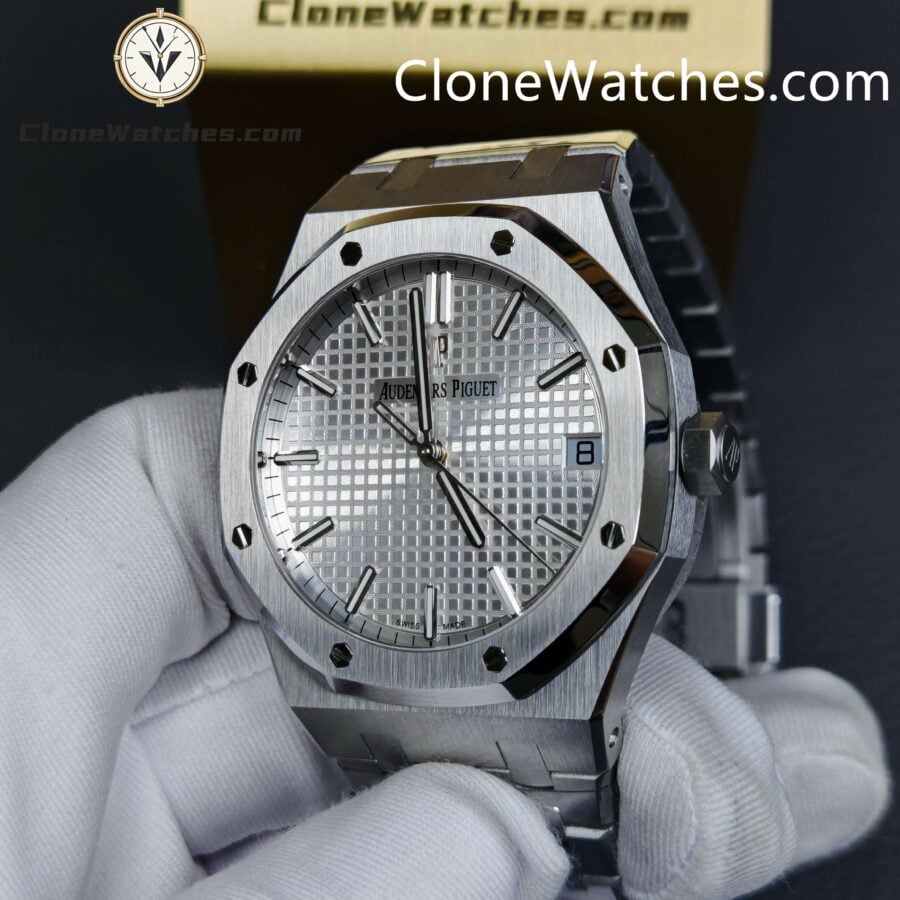 Audemars Piguet Super Clone Watches 1:1 Royal Oak 15500 White Dial - Image 5