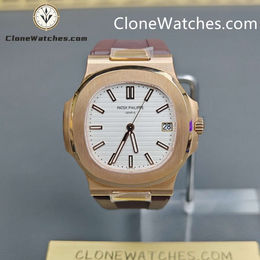 Super Clone Watches – Patek Philippe Nautilus 5711/1R White Dial