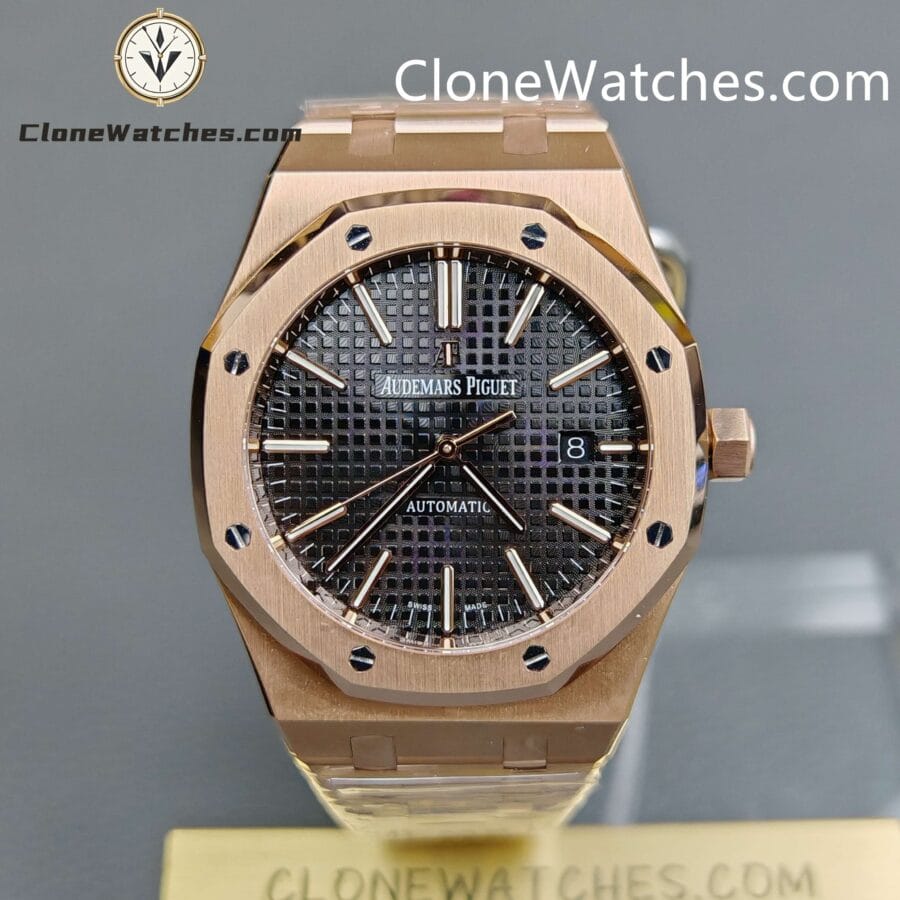 Super Clone Watches – Audemars Piguet Royal Oak Rose Gold 15400 