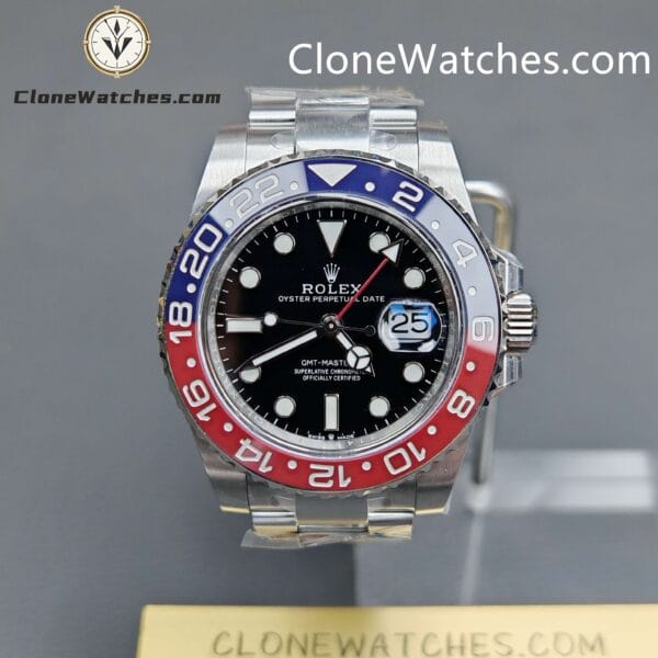 Super Clone Watches – Rolex GMT Master II M126710blro Oyster