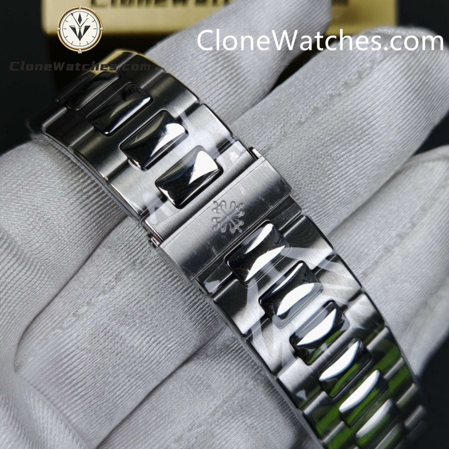 Patek Philippe Super Clone Watches 1:1 Nautilus 5711 Green Dial Diamond Bezel - Image 13