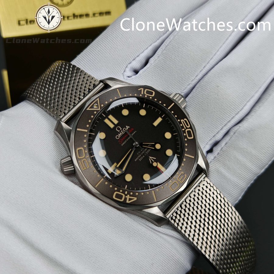 OMEGA Super Clone Watches 1:1 Seamaster Diver 300M 007 Edition 210.90.42.20.01.001 42mm - Image 6