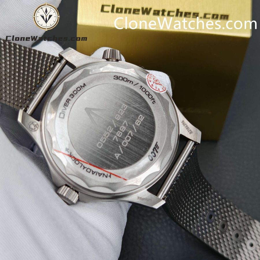 OMEGA Super Clone Watches 1:1 Seamaster Diver 300M 007 Edition 210.90.42.20.01.001 42mm - Image 9