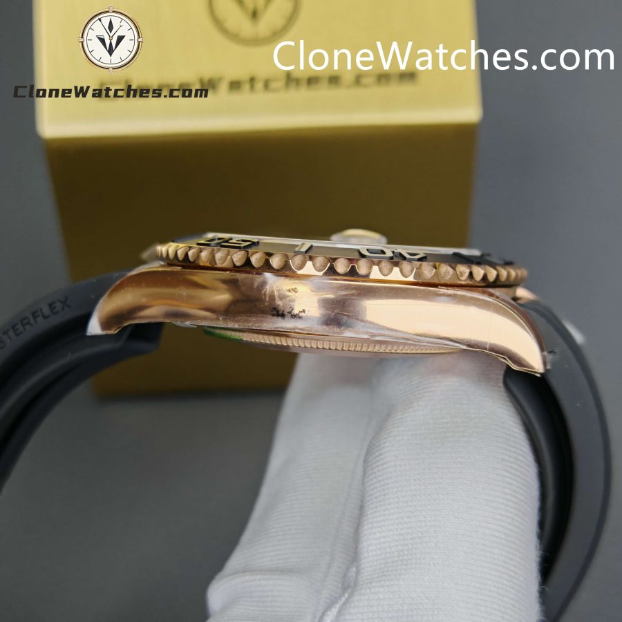 Rolex Super Clone Watches 1:1 Yacht Master 18k Rose Gold 226658 3235 Movement - Image 10