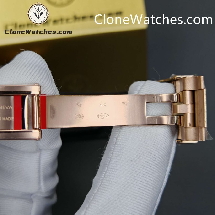 Rolex Super Clone Watches 1:1 Yacht Master 18k Rose Gold 226658 3235 Movement - Image 12