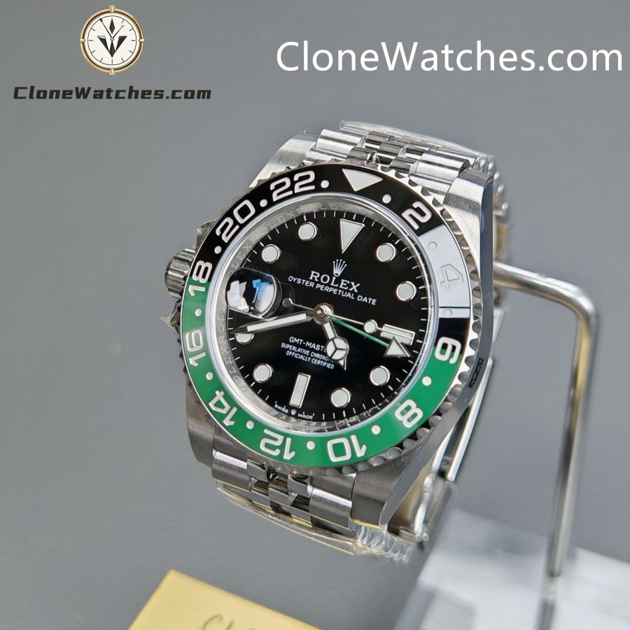 Rolex Super Clone Watches 1:1 Sprite GMT Master II M126720vtnr Jubilee 3285 Movement - Image 3