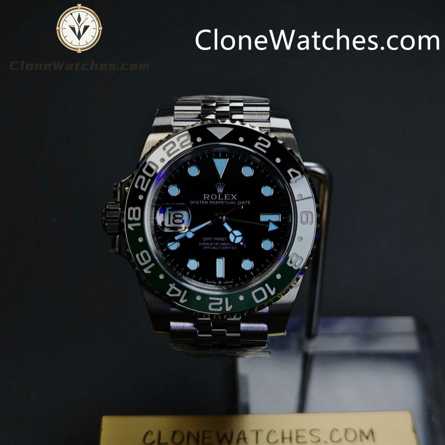 Rolex Super Clone Watches 1:1 Sprite GMT Master II M126720vtnr Jubilee 3285 Movement - Image 2