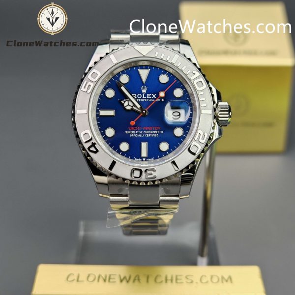 Super Clone Watches – Rolex Yacht Master Blue Dial M126622-0002 