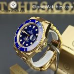 Rolex Super Clone Watches 1:1 18K Gold Blue Dial Submariner 126618LB 3235 Movement - Image 3