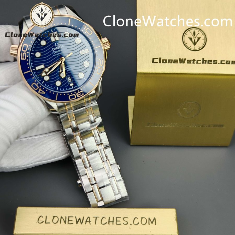 OMEGA Super Clone Watches 1:1 Seamaster Diver 300M 210.20.42.20.03.002 42mm - Image 4