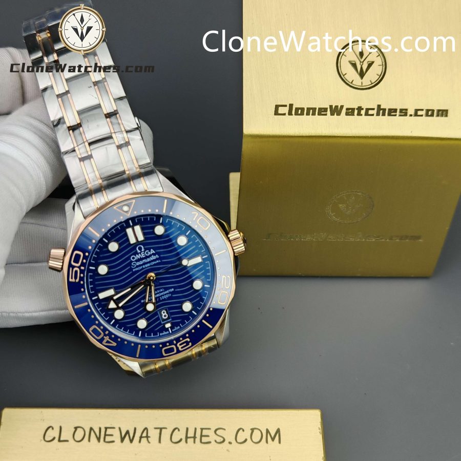 OMEGA Super Clone Watches 1:1 Seamaster Diver 300M 210.20.42.20.03.002 42mm - Image 6