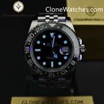 Rolex Super Clone Watches 1:1 Bruce Wayne GMT Master II M126710grnr Jubilee 3285 Movement - Image 2