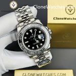 Rolex Super Clone Watches 1:1 Bruce Wayne GMT Master II M126710grnr Jubilee 3285 Movement - Image 5