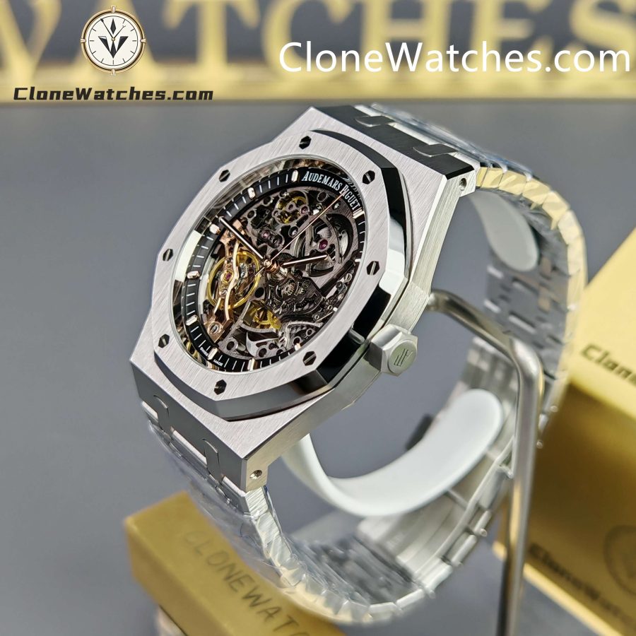 Audemars Piguet Super Clone Watches 1:1 Royal Oak 15407 Skeleton Dial - Image 3