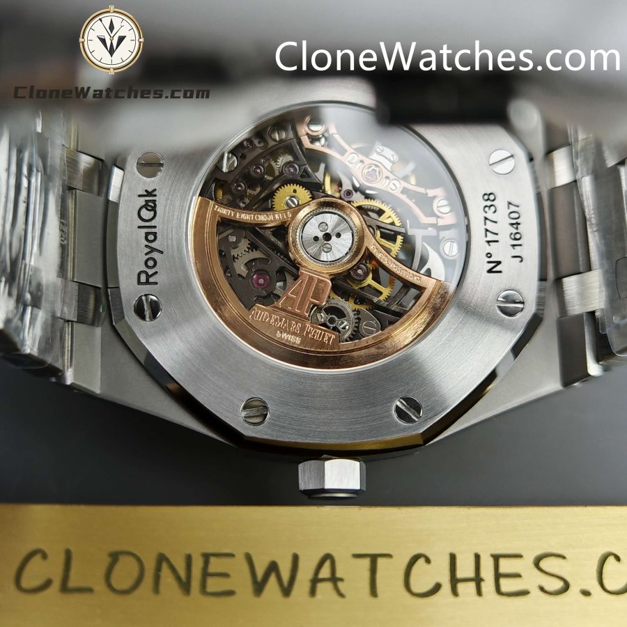 Audemars Piguet Super Clone Watches 1:1 Royal Oak 15407 Skeleton Dial - Image 11