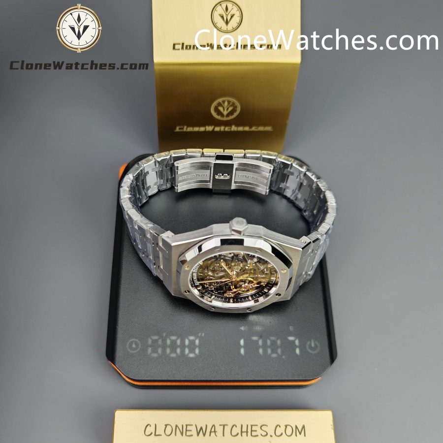 Audemars Piguet Super Clone Watches 1:1 Royal Oak 15407 Skeleton Dial - Image 14