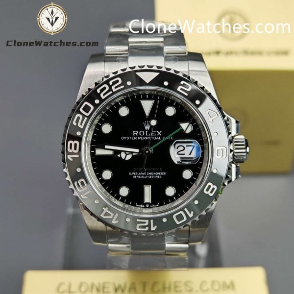 Super Clone Watches – Rolex GMT Master II M126710grnr Oyster