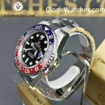 Rolex Super Clone Watches 1:1 Pepsi GMT Master II M126710blro Oyster 3285 Movement - Image 4
