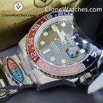 Rolex Super Clone Watches 1:1 Pepsi GMT Master II M126710blro Oyster 3285 Movement - Image 9