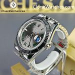Rolex Super Clone Watches 1:1 DateJust Grey Roman Dial Jubilee 41MM M126334 3235 Movement - Image 3