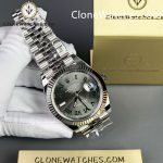 Rolex Super Clone Watches 1:1 DateJust Grey Roman Dial Jubilee 41MM M126334 3235 Movement - Image 6