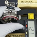 Rolex Super Clone Watches 1:1 Pepsi GMT Master II M126710blro Jubilee 3285 Movement - Image 17