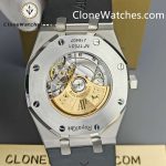 Audemars Piguet Super Clone Watches 1:1 Royal Oak 15400 Grey Dial Rubber Strap - Image 9