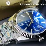 Rolex Super Clone Watches 1:1 DateJust Blue Dial M126334 Jubilee 41MM 3235 Movement - Image 8