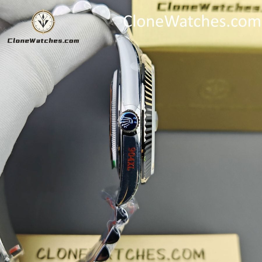 Rolex Super Clone Watches 1:1 Day Date Ice Blue Diamond Dial 40mm m228236-006 3255 Movement - Image 7