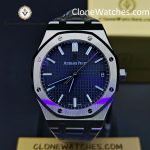 Audemars Piguet Super Clone Watches 1:1 Royal Oak 15500 Blue Dial - Image 2