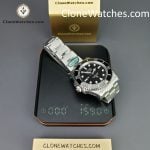 Rolex Super Clone Watches 1:1 Submariner Black Dial No Date 124060-0001 3230 Movement - Image 17