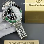 Rolex Super Clone Watches 1:1 Sprite GMT Master II m126720vtnr-0002 Jubilee 3285 Movement - Image 4