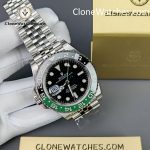 Rolex Super Clone Watches 1:1 Sprite GMT Master II m126720vtnr-0002 Jubilee 3285 Movement - Image 5