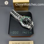 Rolex Super Clone Watches 1:1 Sprite GMT Master II m126720vtnr-0002 Jubilee 3285 Movement - Image 17