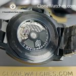 Panerai Super Clone Watches 1:1 White Dial Black Bracelet 44mm - Image 13