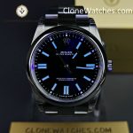 Rolex Super Clone Watches 1:1 Oyster Perpetual Black Dial 41mm M124300 3230 Movement - Image 2