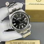 Rolex Super Clone Watches 1:1 Oyster Perpetual Black Dial 41mm M124300 3230 Movement - Image 6