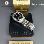 Rolex Super Clone Watches 1:1 Oyster Perpetual Black Dial 41mm M124300 3230 Movement - Image 17