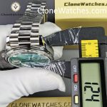 Rolex Super Clone Watches 1:1 Day Date Ice Blue Diamond Bezel Dial 40mm 228396TBR 3255 Movement - Image 15