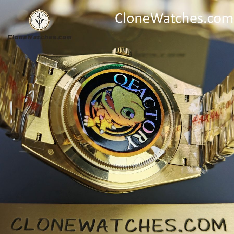 Rolex Super Clone Watches 1:1 Day Date 18K Gold White Dial 40mm m228238-0042 3255 Movement - Image 12