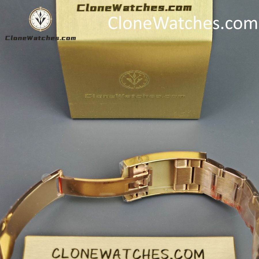 Rolex Super Clone Watches 1:1 Sky Dweller Rose Gold Blue Oyster M336935 9002 Movement - Image 12