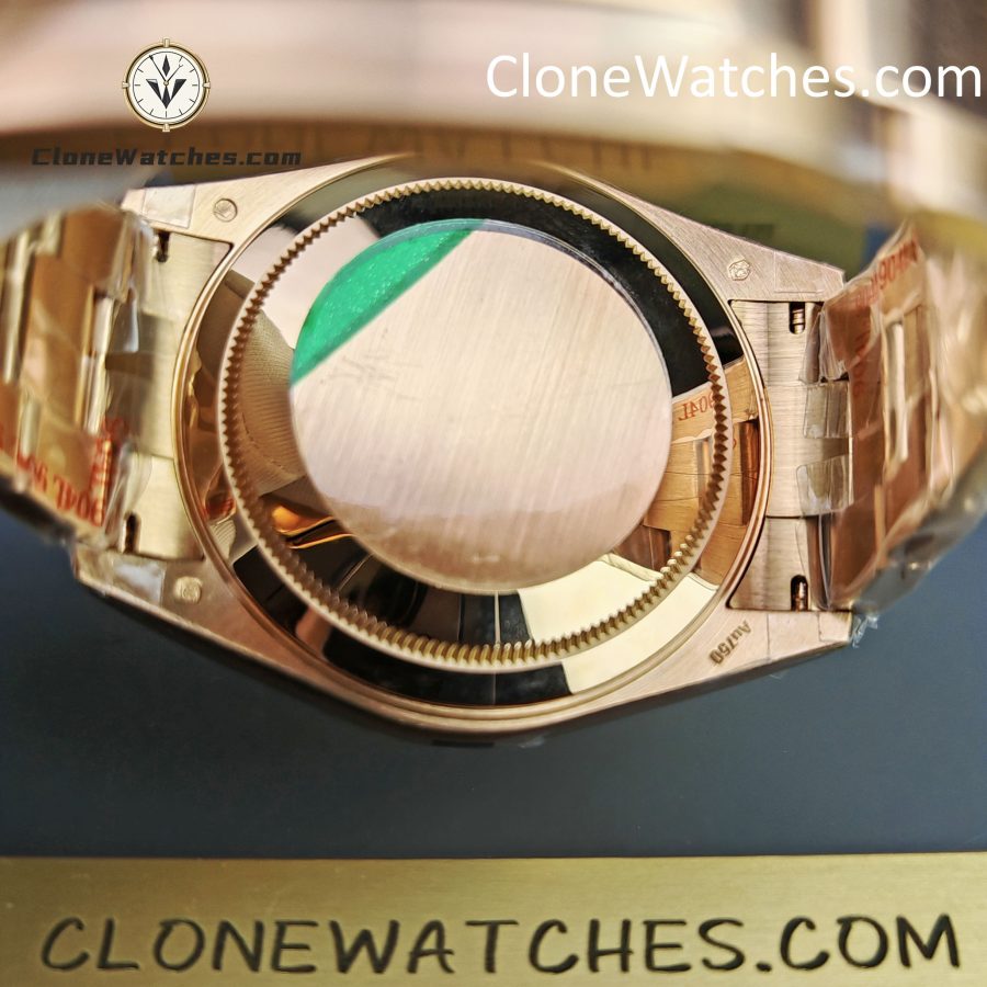 Rolex Super Clone Watches 1:1 Sky Dweller Rose Gold Blue Oyster M336935 9002 Movement - Image 13