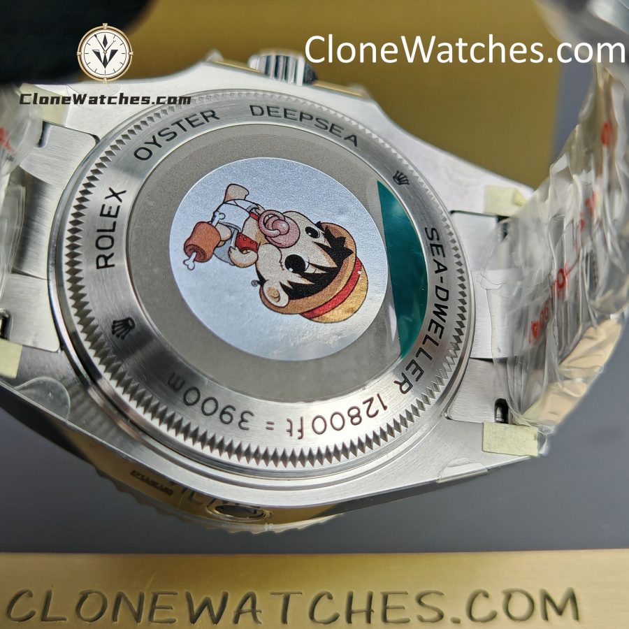 Rolex Super Clone Watches 1:1 Deepsea Sea Dweller Gradient Blue Dial M126660 3235 Movement - Image 10