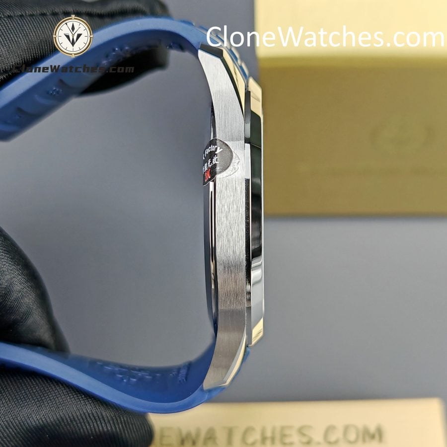 Patek Philippe Super Clone Watches 1:1 Aquanaut 5168G-001 Jumbo Blue 42 mm - Image 8
