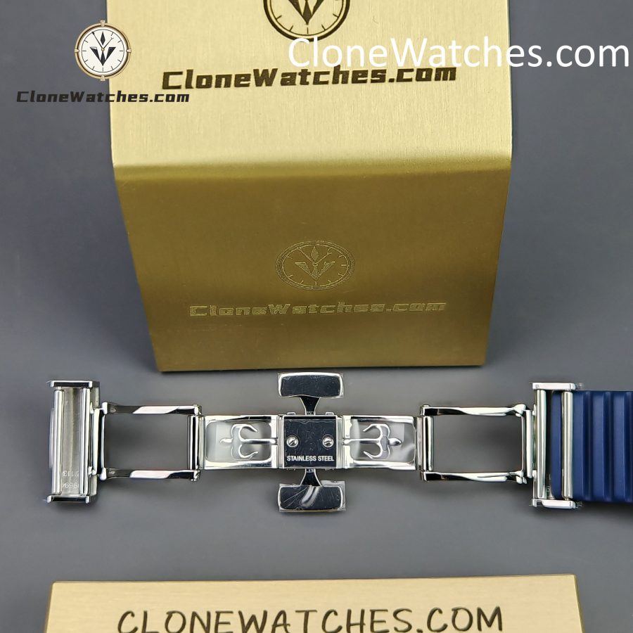 Patek Philippe Super Clone Watches 1:1 Aquanaut 5168G-001 Jumbo Blue 42 mm - Image 11