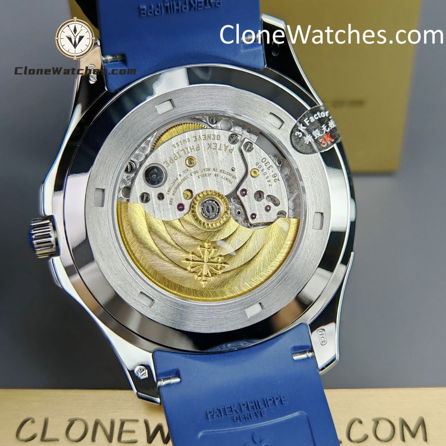 Patek Philippe Super Clone Watches 1:1 Aquanaut 5168G-001 Jumbo Blue 42 mm - Image 13