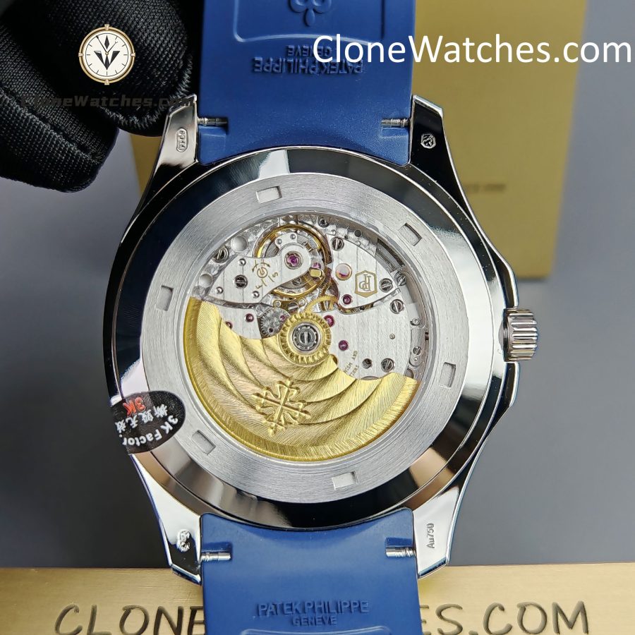 Patek Philippe Super Clone Watches 1:1 Aquanaut 5168G-001 Jumbo Blue 42 mm - Image 14